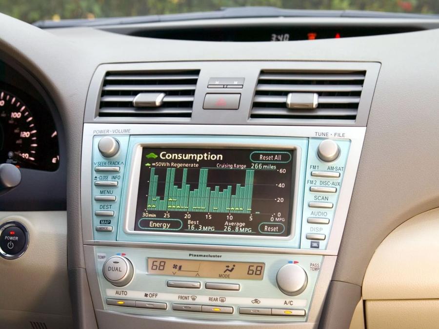 Детали интерьера Toyota Camry Hybrid 2006 года  (NA) (фото 16 из 62)
